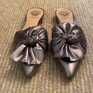 Vince Camuto Metallic Mules